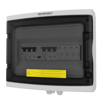 Rozdzielnica PV Fotowoltaiczna Solarna AC 3F B16 300mA T2 Doktorvolt DV-2384-FOT