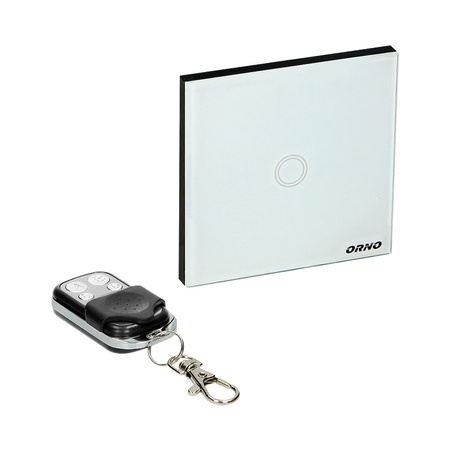 Bezprzewodowy pojedynczy. dotykowy wyłącznik światła. sterowany pilotem OR-GB-442