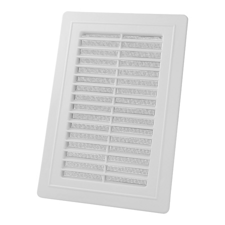 Kratka wentylacyjna na komin 140x210mm biała skośna płaska 02-033 AirRoxy 02-340