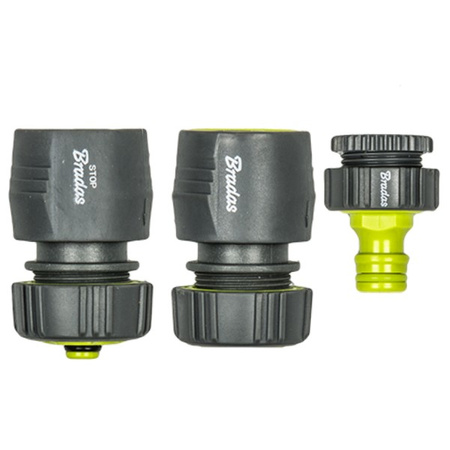 Zestaw 4-elementowy na wąż 3/4" LIME LINE SOFT BRADAS LE-S5500-34K