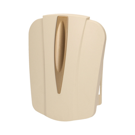 Dzwonek elektromechaniczny dwutonowy 8V. beżowy OR-DP-VD-141/BG/8V