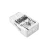Złączka zaciskowa wtykowe złącze instalacyjne Wago Szybkozłączka 2x0,5-2,5mm2 do puszek instalacyjnych WAGO 1 sztuka 1-2273-202