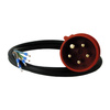 2m Przewód przyłączeniowy z wtyczką 16A/5P kabel 5x2,5mm² DV-2930-PP16