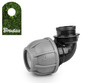 Kolanko do rur PE 32mm 90° z gwintem wewnętrznym 1" PN10 DSRA10K32F1