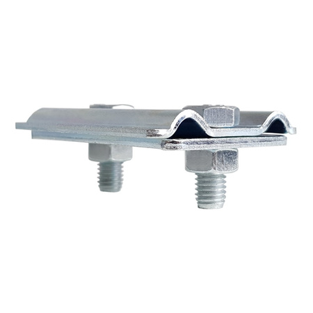 Złącze uniwersalne 2-elementowe uchwyt odgromowy STAL OCYNKOWANA GALWANICZNIE 7.1 OC
