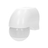 Czujnik ruchu 180st.. regulacja pionowa i pozioma. IP44. 1200W. biały