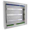 Rozdzielnica podtynkowa DARP-72 72 modułowa 3x24 IP54 z aluminiowymi drzwiami E-P 9.324
