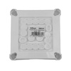 Puszka Natynkowa 8-wlotowa pusta VIPLAST BIAŁA IP55 04 042-01