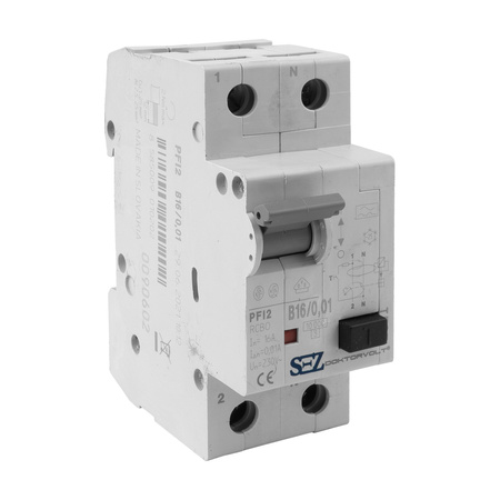 Wyłącznik nadprądowy PFI2 B16/0,01 SEZ 0090602