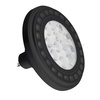 Żarówka LED 12W ES111 GU10 950lm biała ciepła z diodami power z czarnym aluminiowym radiatorem i przeźroczystą szybką GTV LD-ES11100-30