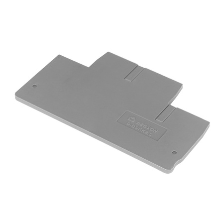 Płytka do złączek 2-piętrowych DSKK 2.5mm2 szara D-DSKK2.5-01P-11-00A