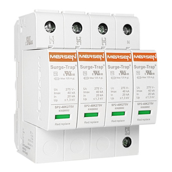 T2 AC 4P 40kA Ogranicznik przepięć MERSEN STPT2 STPT2-40K275V-4P