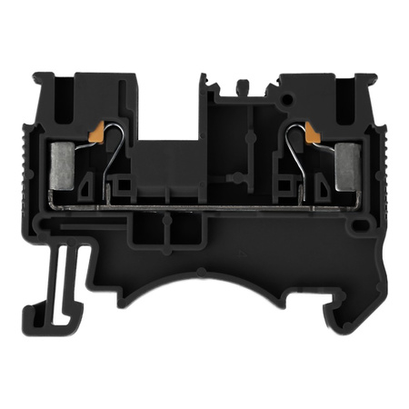 Złączka szynowa przelotowa zaciskowa czarna 2,5mm2 1P UL DS2.5-01P-13-00A(H)