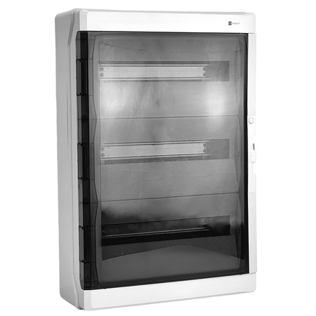 Rozdzielnica natynkowa HIGHT IP65 54 modułowa transparentne drzwi M-L 3x18 940.54