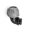 Kolanko do rur PE 20mm 90° z gwintem wewnętrznym 3/4" PN10 DSRA10K20F34