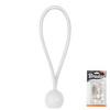 10szt. zestaw gum z kulką 10x15cm BUNGEE CORD BALL biały Bradas BCB-0515WH-B
