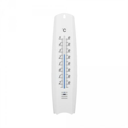 Termometr zewnętrzny 26cm Biały WHITE LINE Bradas WL-M34WH