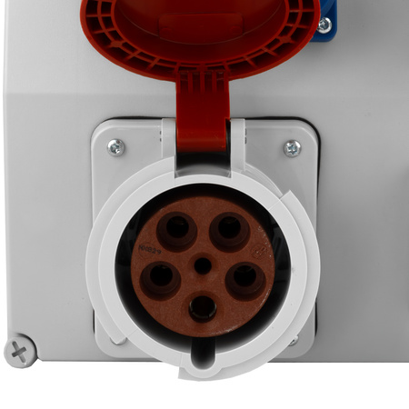 Rozdzielnica budowlana eXT-S/FI z zabezpieczeniami 63A 32A 16A 2x230V Mennekes Doktorvolt