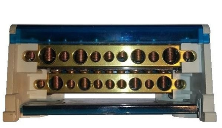 Blok rozdzielczy 125A 500V na szynę XBS CSB-211