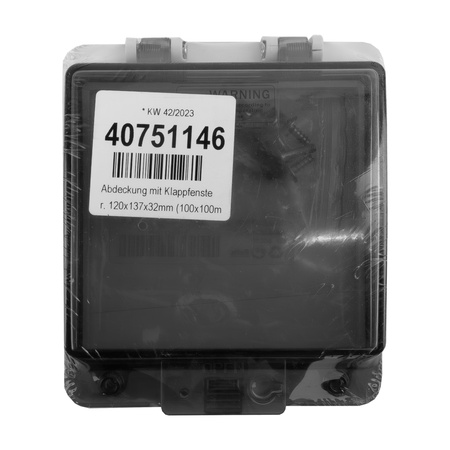 Okienko rewizyjne okno na zawiasach 120x137x32mm IP67 40751146