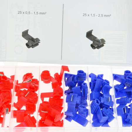 Szybkozłączki elektryczne 50el.(20) G02820