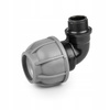 Kolanko do rur PE 50mm 90° z gwintem zewnętrznym 2" PN10 DSRA10K50M2