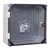 Uni-0/T obudowa UNIbox z płytą montażową transparentna pokrywa IP65 E-P 43.00