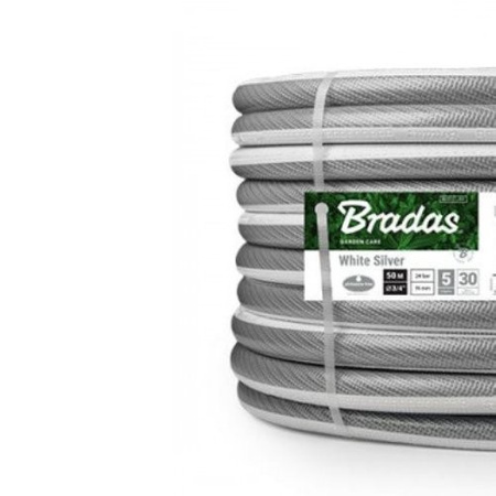 Wąż ogrodowy 5/8" 30m WHITE LINE 5 warstw BRADAS WWL5/830