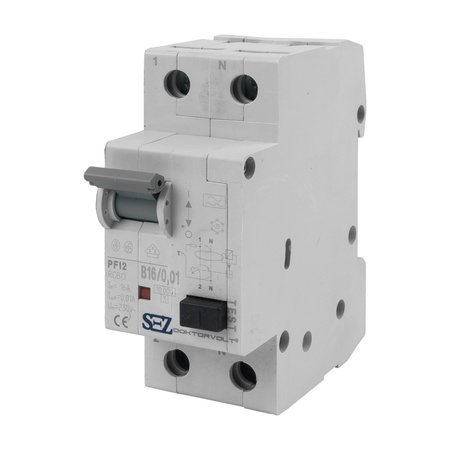 Wyłącznik nadprądowy PFI2 B16/0,01 SEZ 0090602