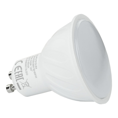 Żarówka LED GU10 7,5W 6400K zimny biały GTV LD-PC7510-64