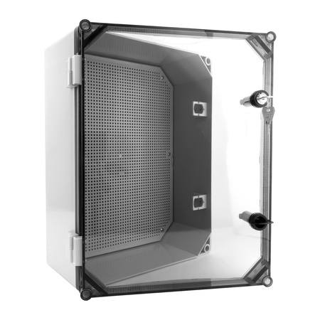 Uni-1/T obudowa UNIbox z płytą montażową transparentna pokrywa IP65 E-P 43.11