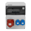 Rozdzielnica budowlana CEE 16A 400V 2x230V Schuko z zabezpieczeniami VDE SIEMENS DV-5534-D