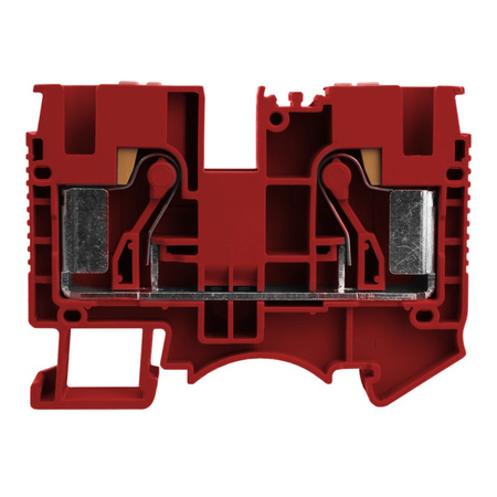 Złączka szynowa przelotowa zaciskowa czerwona 10mm2 1P UL DS10-01P-16-00A(H)