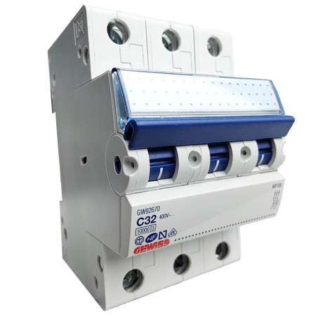 Wyłącznik nadprądowy C32A 3p 10kA VDE PR63 Gewiss GW92670