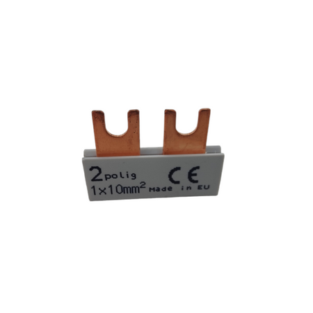 Szyna łączeniowa grzebieniowa 1-fazowa 2 modułowa 1x10mm2 DV-9321-PSG