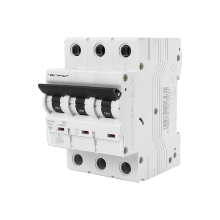 Wyłącznik nadprądowy MCB 10kA 3P 32A VDE B32A Doktorvolt DV-3431