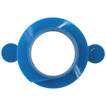 F-tronic TF-1Pierścień mocujący Thermofix do montażu puszek podtynkowych Ø68mm w elewacji styropianie EPS ETICS rękaw instalacyjny Ø74mm niebieski 1 sztuka 7810051