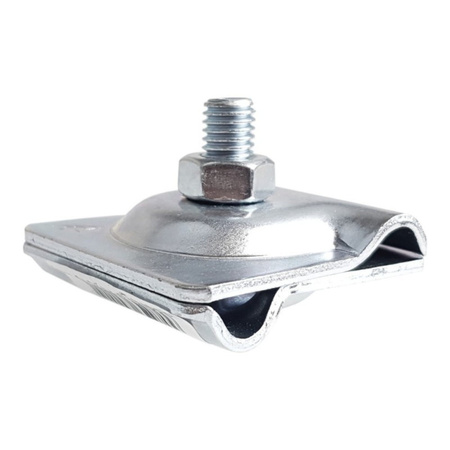 Złącze krzyżowe 1-otworowe 2,5mm STAL OCYNKOWANA GALWANICZNIE 55.2 OC