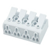 Kostka Elektryczna z Dźwignią Szybkozłączka 4x0.75-2.5mm2 450V VDE DGN DG238-10.0-04P-19-03