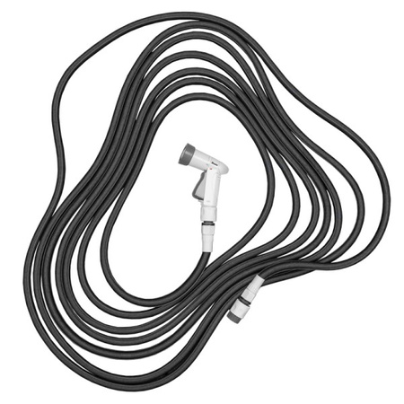 Komplet zraszający zestaw ogrodowy TWIST HOSE 7,5-15m BRADAS WTW715GY