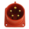 Wtyczka tablicowe prosta CEE 5P 16A 400V IP44 70x70 3105-319-1670