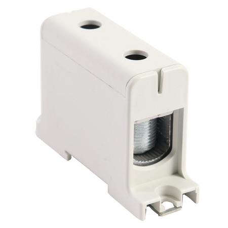 Złączka szynowa uniwersalna ETB 150/1 Al/Cu elektryczna śrubowa 2 otwory do kabli Elektro Becov UK1150.21