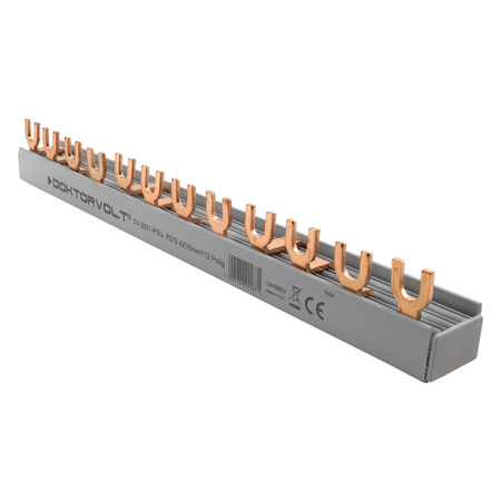 Szyna łączeniowa grzebieniowa PS/G 4-fazowa 12-modułowa 16mm2 DV-2831-PSG