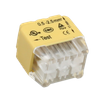 Złączka instalacyjna wciskana 6-przewodowa dwurzędowa na drut 0.75-2.5mm2 IEC 300V/24A 50 szt. OR-SZ-8004/6/50
