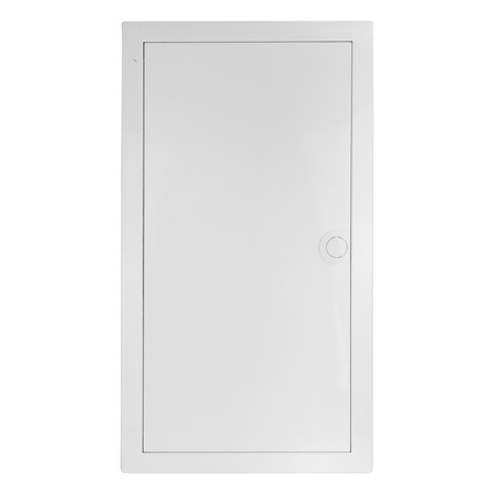 Rozdzielnica modułowa podtynkowa 3x12 zabezpieczona 14xMCB 1xRCCB VDE  ogranicznik przepięć Saltek okablowana skrzynka elektryczna Hager 630,50x348x98mm zaciski rozgałęźne L1, L2, L3, N, PE Doktorvolt DV-6241-PT