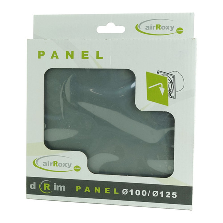 Panel do wentylatora plexi czarny połysk dRim 01-162