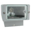 Oprawa elewacyjna GU10 50W IP54 szara kinkiet lampa ścienna NESSA GTV LD-NESSAGU10J-80