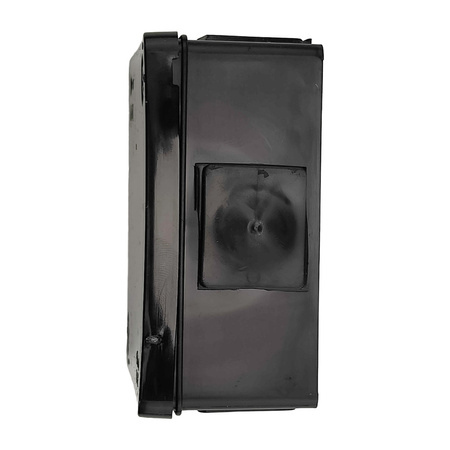 Puszka Natynkowa pusta 6 wlotów/12 wlotów VIPLAST CZARNA IP55 05 022-05