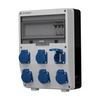 Rozdzielnica budowlana TD-S 6x230V Schuko gniazda Mennekes Doktorvolt DV-0588-D
