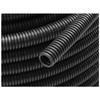 Rura karbowana z drutem 40mm czarny peszel 750N 25m UV osłona kabli PVC FEPMPF40
